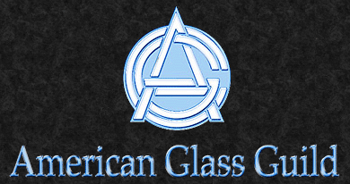 The logo is temporarily out of service.  Click here to visit the American Glass Guild website.